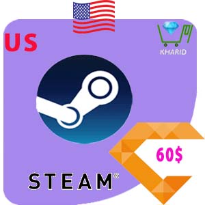 گیفت کارت 60 دلاری
