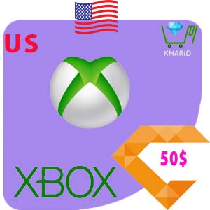 گیفت کارت 50 دلاری ایکس باکس